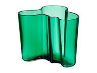 Iittala Alvar Aalto maljakko 120 mm, smaragdi