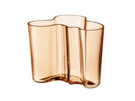 Iittala Alvar Aalto Maljakko 95 mm ruskea