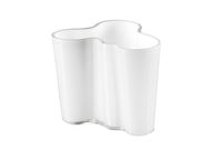 Iittala Alvar Aalto maljakko 95 mm, valkoinen