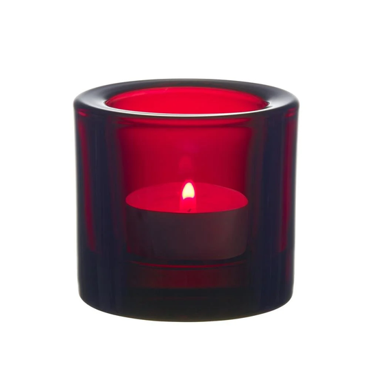 Iittala Kivi kynttilälyhty karpalo
