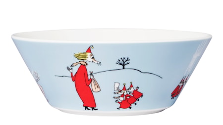 Muumi kulho 15 cm Vilijonkka harmaa