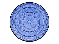 Iittala Kastehelmi Suomi 100 lautanen 248 mm ultramariinin sininen