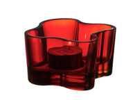 Iittala Alvar Aalto Kynttilälyhty 55 mm tulenpunainen
