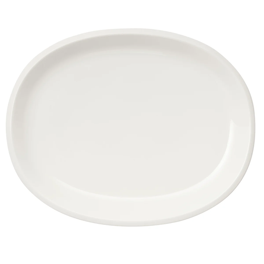 Iittala Raami soikea tarjoiluvati 35 cm Valkoinen