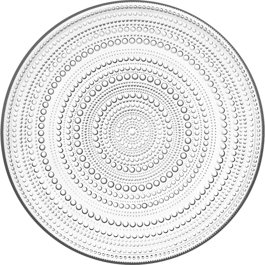 Iittala Kastehelmi-lautanen 31,5 cm.