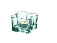 Iittala Alvar Aalto Kynttilälyhty 55 mm vedenvihreä