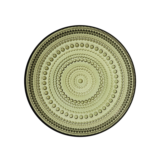 Iittala Kastehelmi lautanen 170 mm, sammaleenvihreä