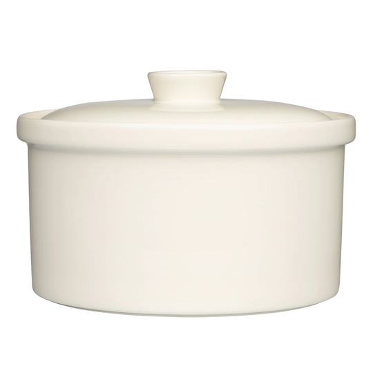 Iittala Teema kannellinen pata, 2,3 L, valkoinen