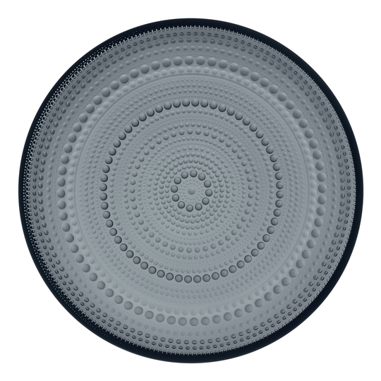 Iittala Kastehelmi lautanen 248 mm, tummanharmaa
