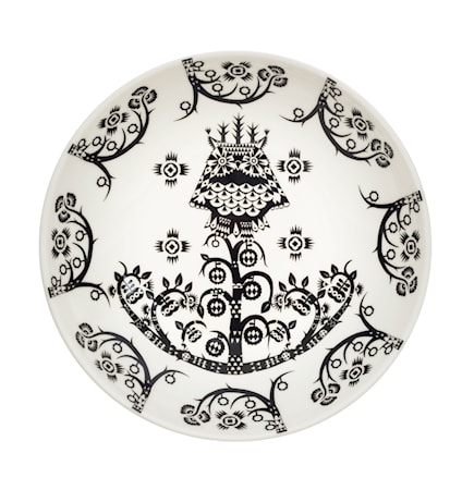 Iittala Taika Syvä Lautanen 20 cm Posliini Musta