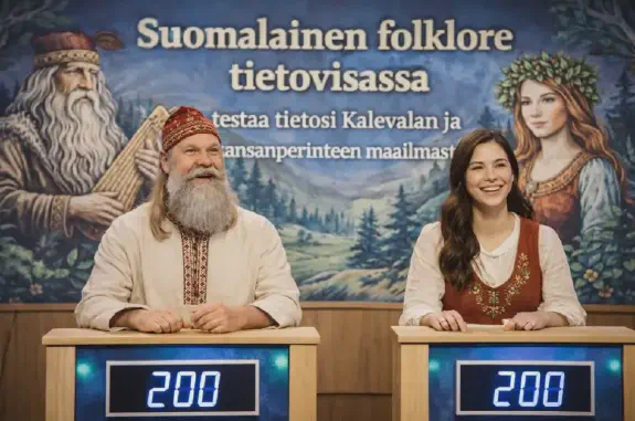 Suomalainen folklore tietovisassa – testaa tietosi Kalevalan ja kansanperinteen maailmasta